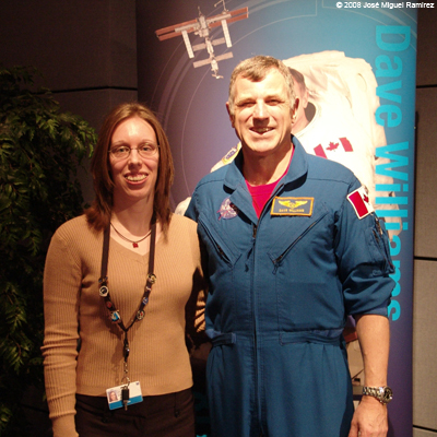 Marie-Hélène Cyr et Dave Williams